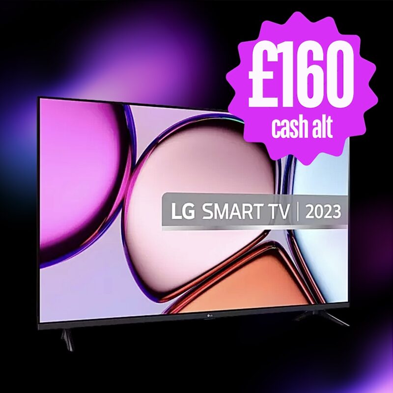 BEST ODDS! Win a 43" Smart LG TV