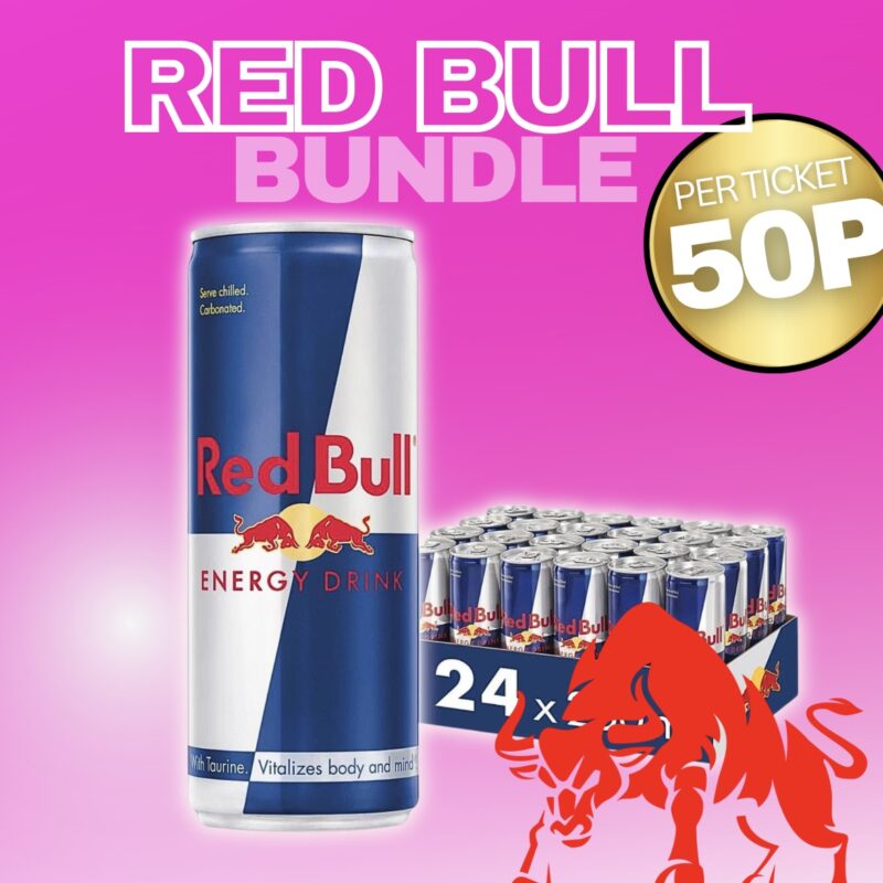 50p Entry! Win this Red Bull Bundle!